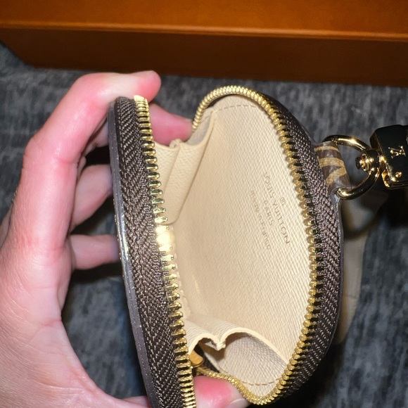 NEW LOUIS VUITTON MONOGRAM COIN WALLET ROUND MULTI POCHETTE COIN PURSE - Picture 6 of 14